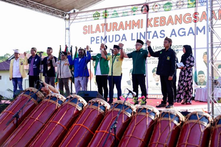 Ribuan Masyarakat Kota Medan Hadiri Silaturahmi Kebangsaan Pemuda Lintas Agama