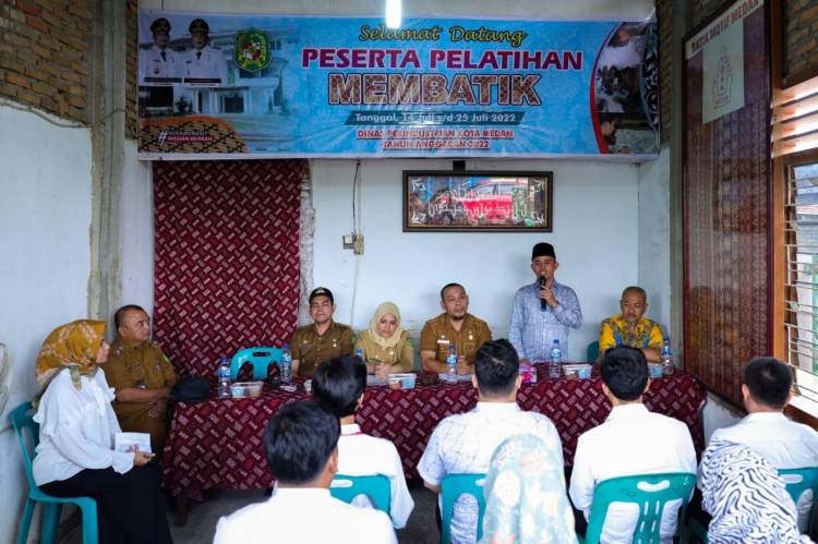 Guna Wujudkan Program Bobby Nasution Dalam Pengembangan UMKM, Pelatihan Membatik Membawa Dampak Positif