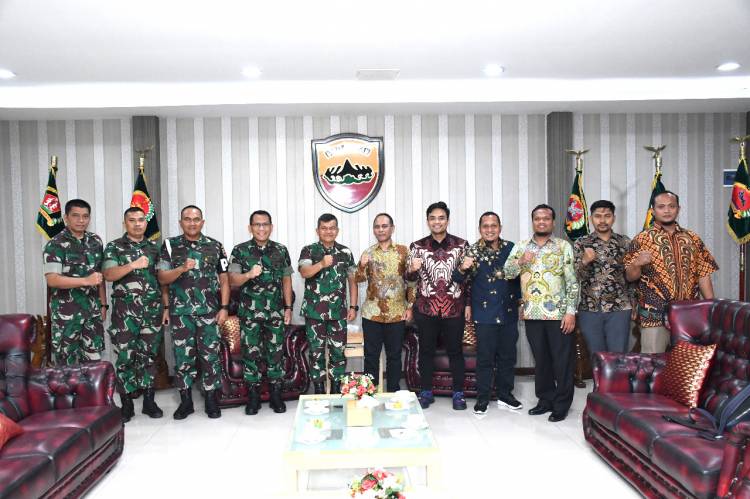 Pangdam I/BB Terima Audiensi Pengurus Peradi Medan 2022 -2027