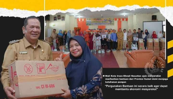 Ketapang Prov.Sumut Serahkan Bantuan Ke Pemko Padang Sidempuan