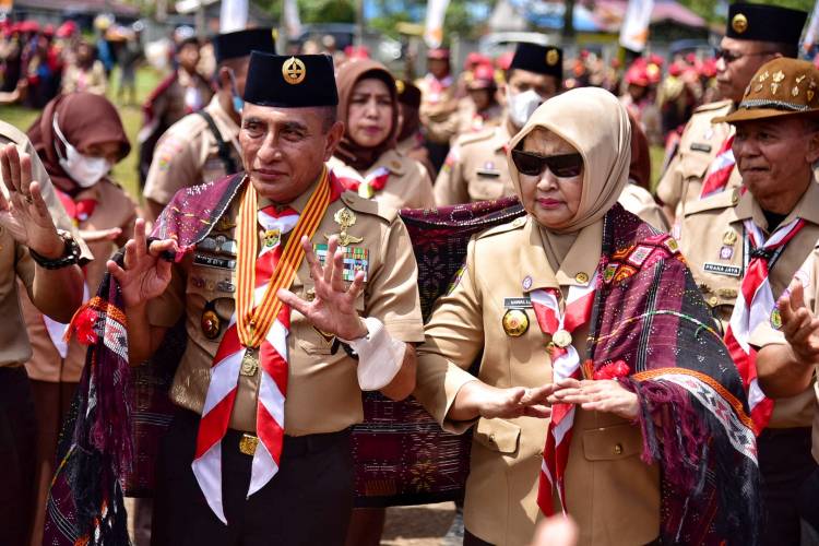 Edy Rahmayadi Sebut Pramuka Yang Buat Dirinya Jadi Gubernur
