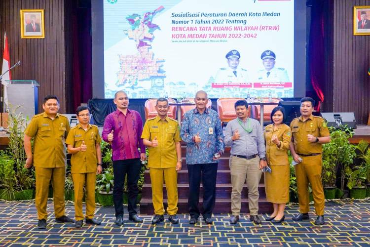 Perda Nomor 1 Tahun 2022 Tentang RTRW Kota Medan Disosialisasikan