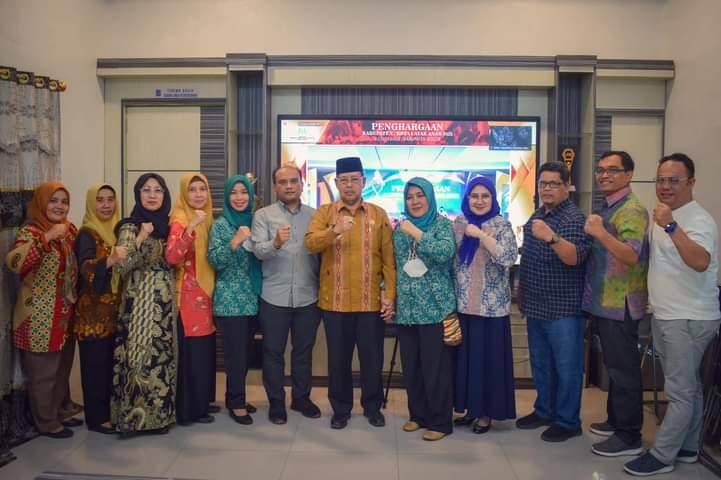 Kota Padang Sidempuan Raih Penghargaan Kota Layak Anak kategori Pratama