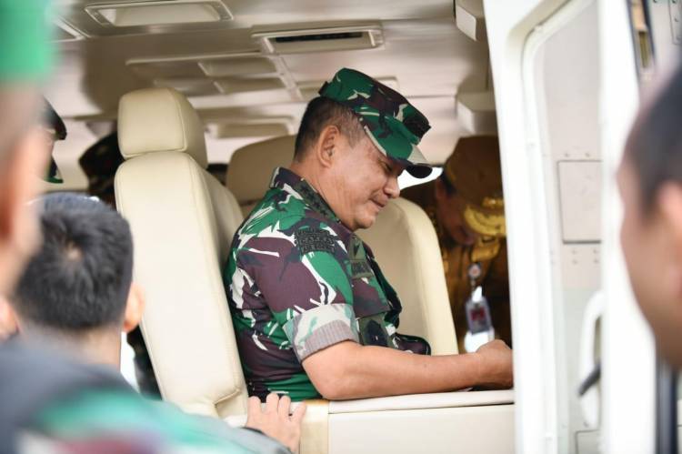 Jenderal TNI Dr. Dudung Abdurachman Pantau Potensi Daerah Rawan Kebakaran Hutan dan Lahan di Jambi