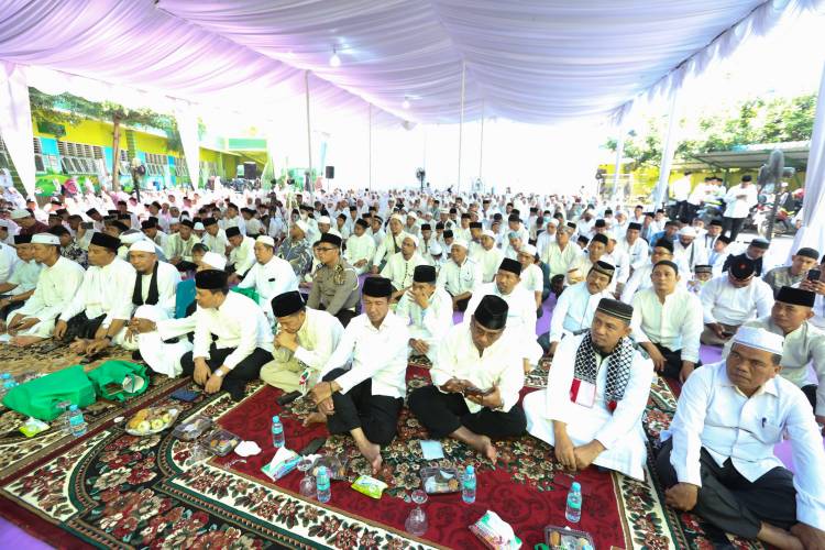 Hadiri Binjai Berzikir  Musa Rajekshah: Pemimpin Harus  Punya Landasan Agama yang Kuat