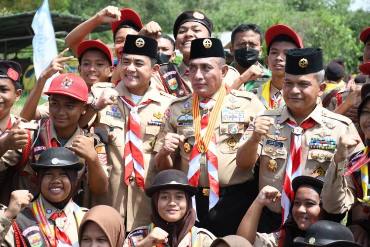 Pangdam I/BB: Gerakan Pramuka Bentuk Karakter Bangsa dan Pemuda yang Kreatif, inovatif Berbudaya serta Berdaya Saing