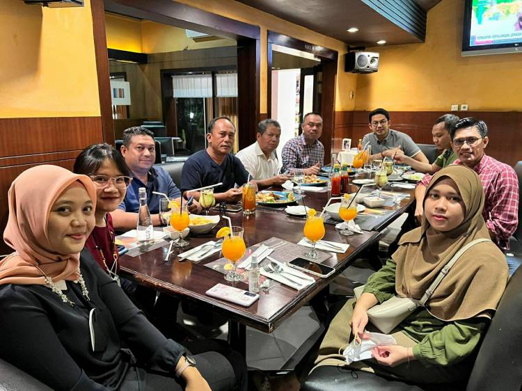 Koordinasi Dua Agenda Besar di Medan Tahun 2023, PWI Sumut Silaturahmi dengan KPI Pusat