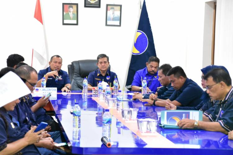 Rahudman Minta Seluruh Pengurus dan Kader Nasdem Sumut Kompak Memenangkan Pemilu 2024
