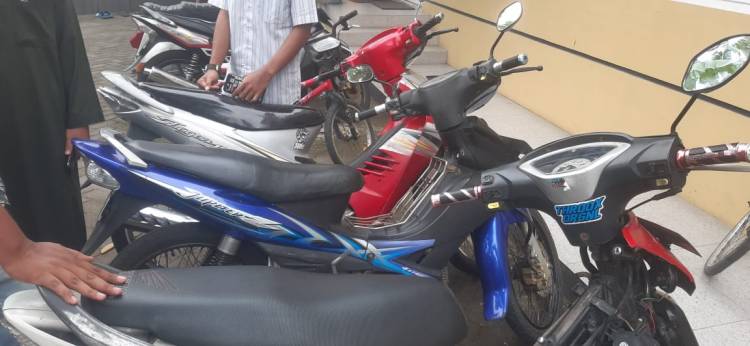 Polsek Percut Seituan Amankan Pelaku Curanmor