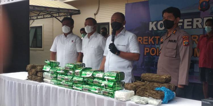 Diupah Jutaan Rupiah, 14 Kurir Sabu Diringkus Ditresnarkoba Polda Sumut