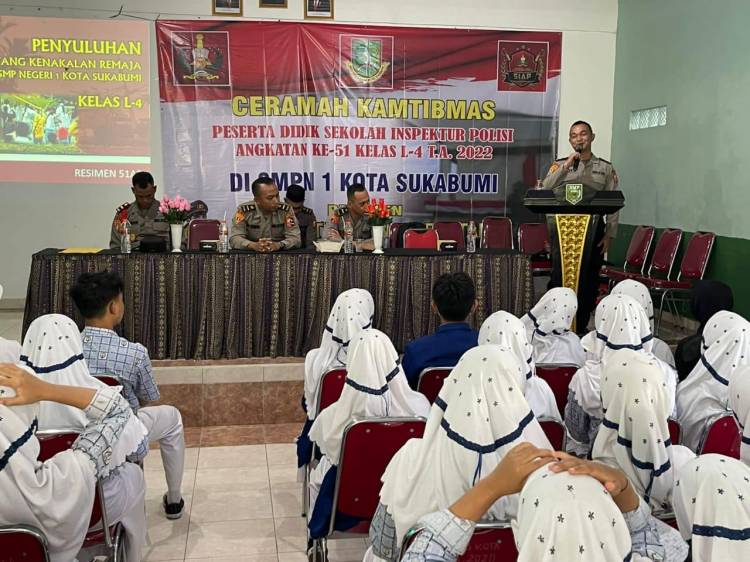 Setukpa Lemdiklat Polri gelar ceramah kamtibmas ke sekolah dan pesantren