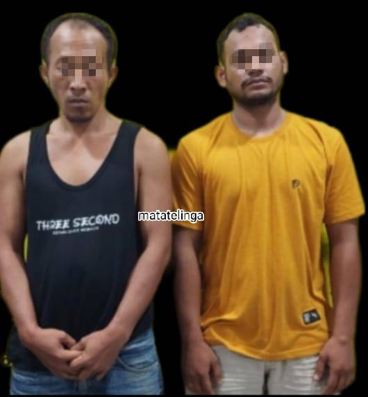 Dagang Sabhu Iwan Dan Pikram Digelandang Polisi.