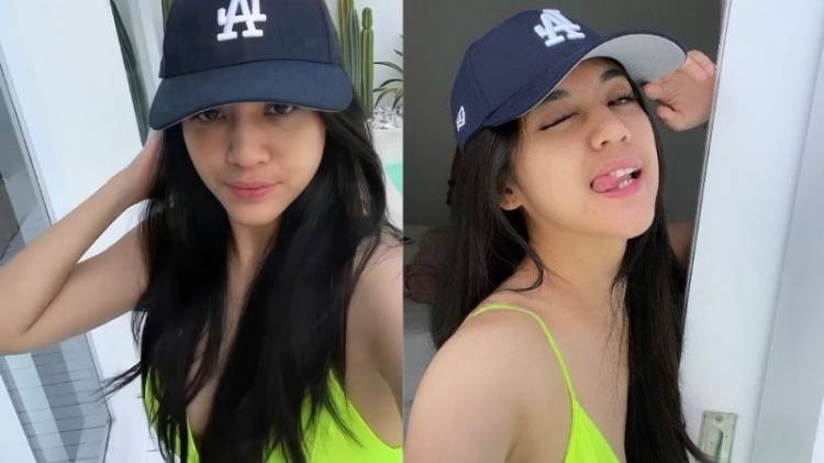 Kenakan Tanktop Perut Mulus DJ Una Mengintip, Netizen : Seger sekaliiii