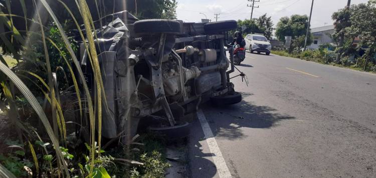Tabrakan Maut di Jalinsum Deli Serdang