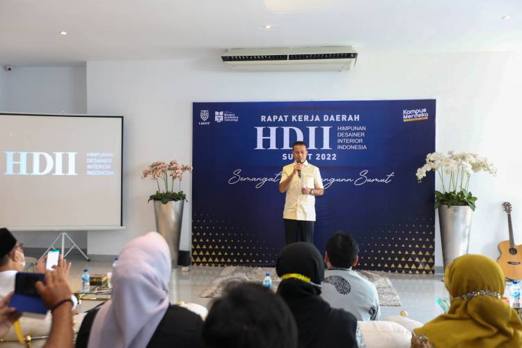HDII Sumut Diharap Ikut Promosikan  Budaya Sumut Melalui Inovasi Desain Interior