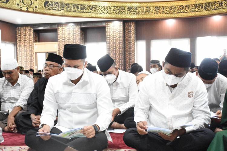 Pemkab Sergai Gealar Sholat Idul Adha 1443 H Di Masjid Agung