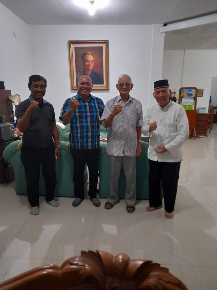 Datang ke Kediaman Ketua Lama, Ketua PPAD Sumut Terpilih Sambung Silahturahmi