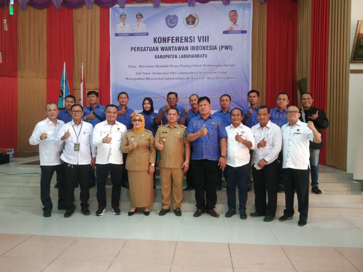Konferensi VIII PWI, Bupati Labuhanbatu Senang Jika Dikritik