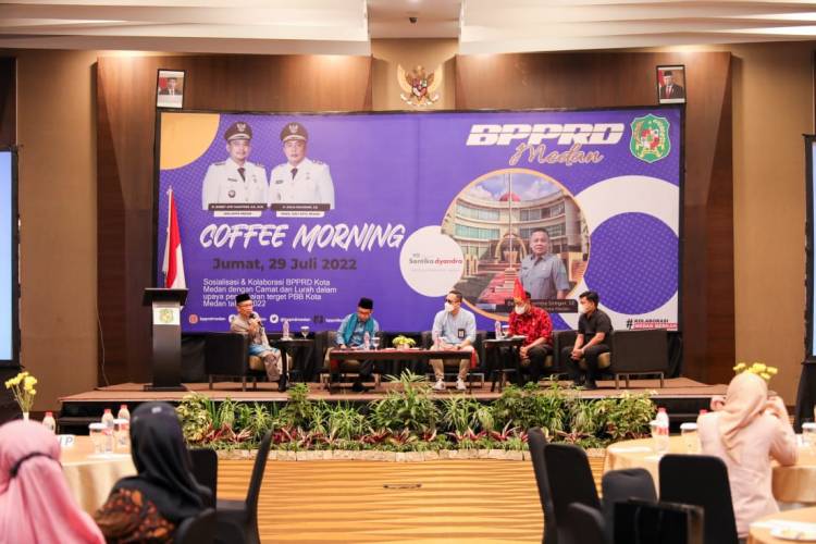 BPPRD Gelar Pertemuan Bersama Camat dan Lurah Se-kota Medan