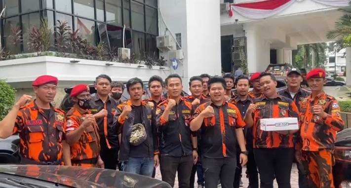 Sapma PP Medan Beri Surprise  Milad Wali Kota Medan
