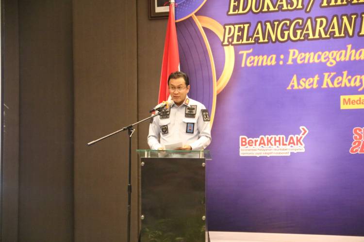 Kakanwil Kemenkumham Sumut Edukasi Pencegahan Pelanggaran KI Dengan Instansi Terkait