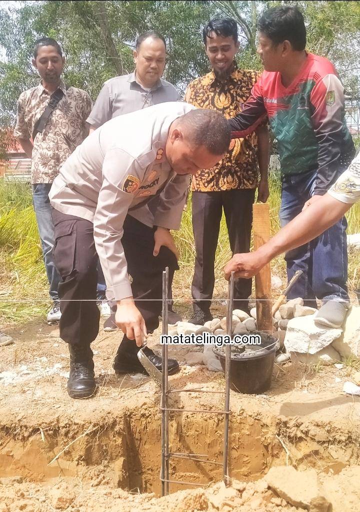 Perletakan Batu Pertama Pembangunan Gedung Aula PWI Asahan