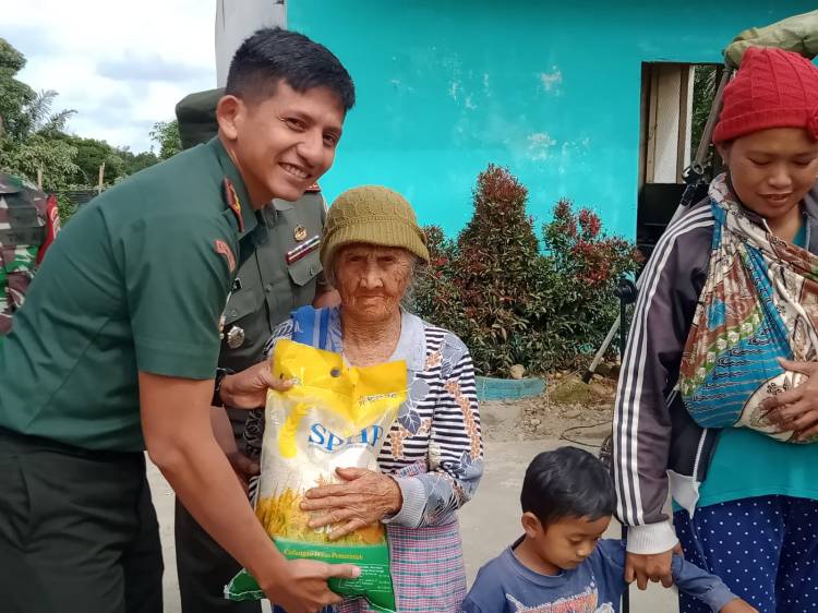 Dandim 0205/Tanah Karo : Program Air Bersih TNI AD Bertujuan Membantu Masyarakat Desa Tertinggal dan Mengurangi Penderita Stunting