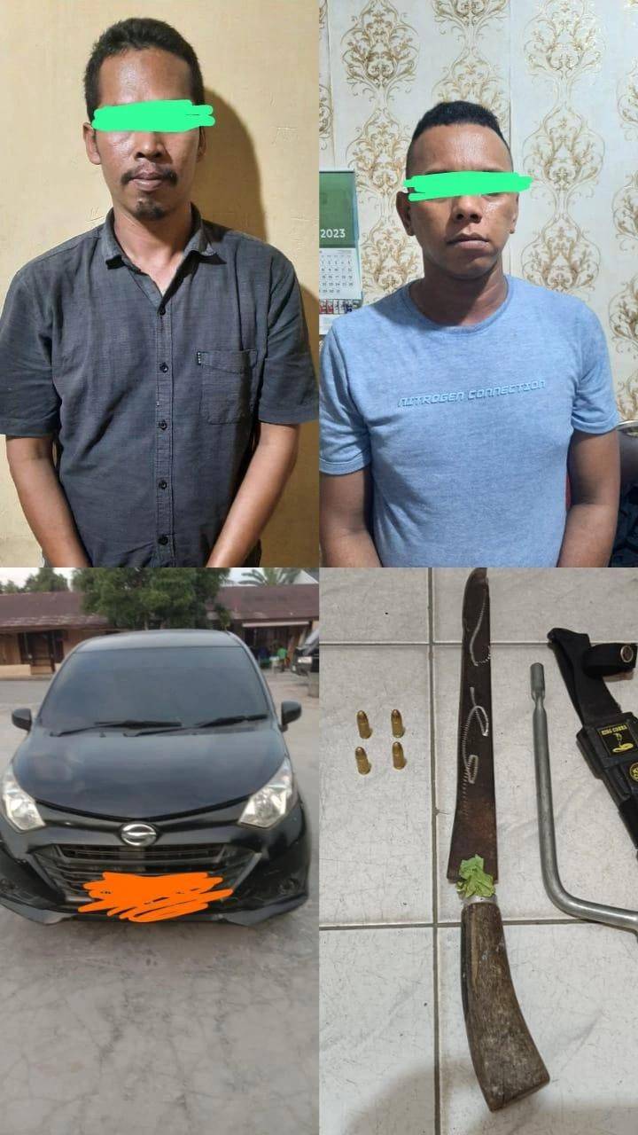 Di Sergai, OTK Culik Dan Aniaya Korban Di Golong Polisi