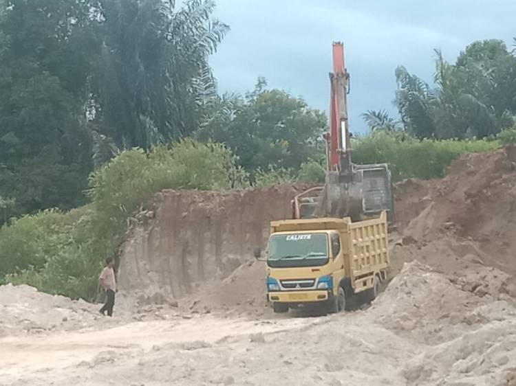 Penambangan liar di Kabupaten Toba Sumatera Utara "Makin Marak"