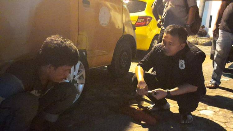 Pelaku Pencurian Dua Ban Mobil di Pasar Petisah Ditangkap Reskrim Polsek Medan Baru