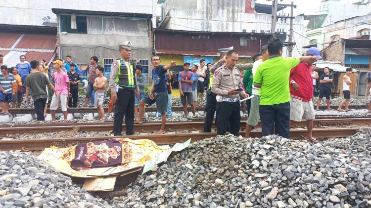 Pria Lansia Tewas Dilindas KA