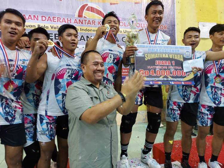 Kejurda Antar Club Voli Indoor Tim Platda PON Sumut, Rusak Di Tangan Binjai