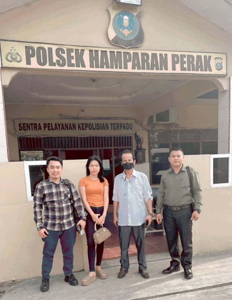 Reskrim Polsek Hamparan Perak Konfrontir Kasus   Yulian Putri Pertiwi