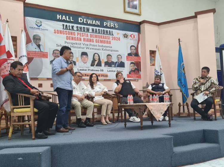 Pendukung Prabowo, Ganjar, dan Anies Bersatu untuk Serukan Pemilu Damai