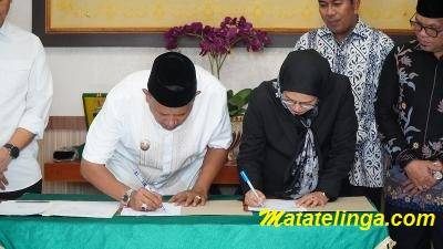 Pemkab Langkat & UINSU Teken MoU - MoA