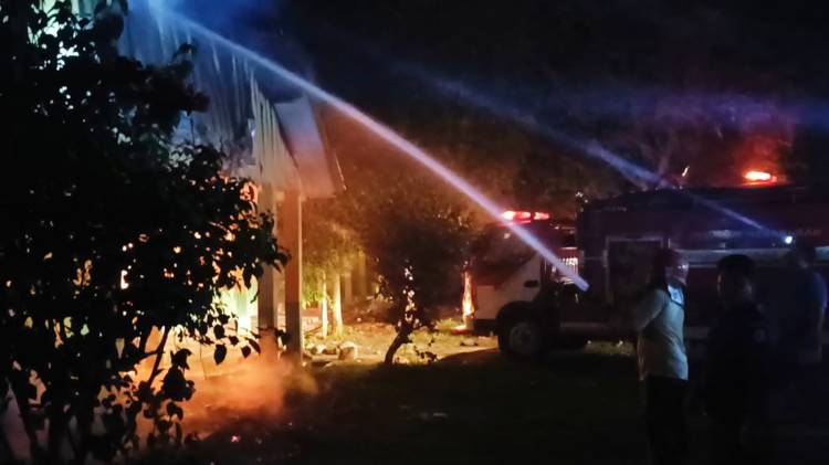 Di Sergai, Sekolah Al Wasliyah Di Lalap Api, Kerugian Miliaran Rupiah