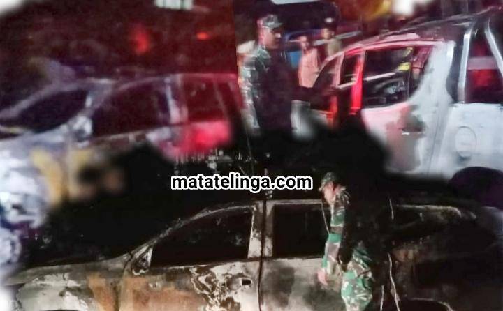 Rumah Dan 2 Unit Mobil Janari Panjaitan Ludes Dilalap Sijago Merah