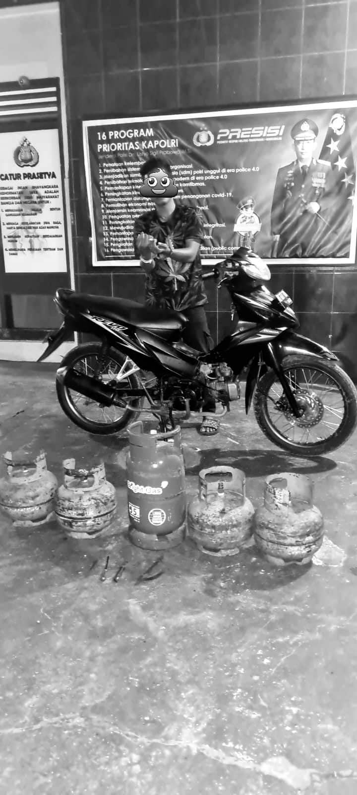 Maling Motor Anggota KPUD Madina Diciduk
