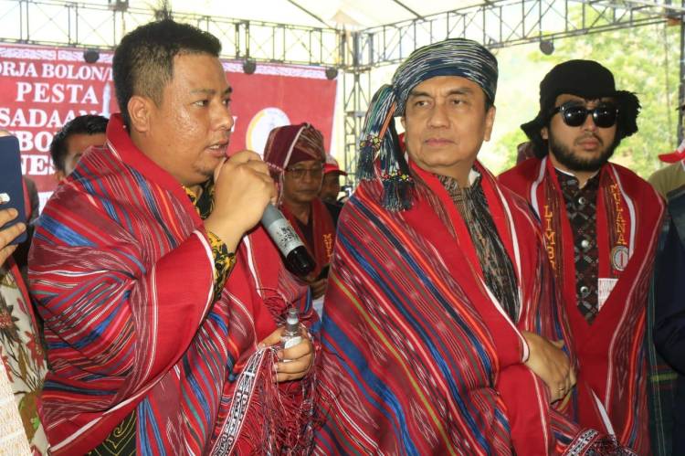 Tugu Limbong Mulana Diresmikan