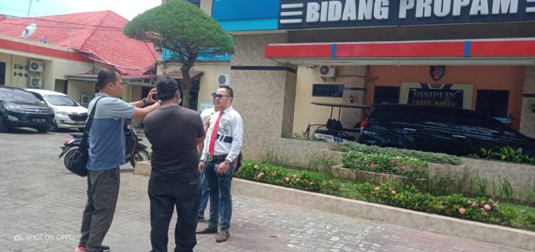 Dedi Harianto Marbun Sambangi Bid Propam Polda Sumut, Ini Sebabnya!!