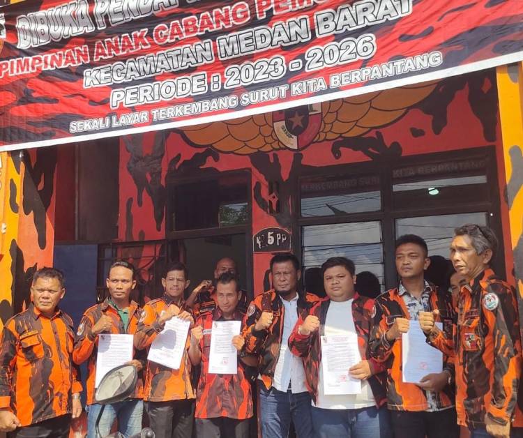 Menjelang RPP, Bung Patek Calon Tunggal Ketua PAC PP Medan Barat Periode 2023-2026