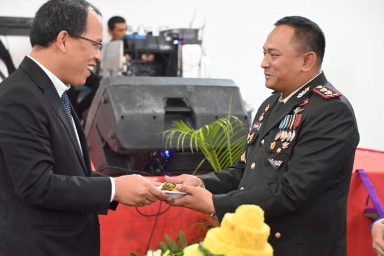 HUT Bhayangkara ke 77, Bupati : Polri Garda Terdepan Dalam Menjaga Keamanan
