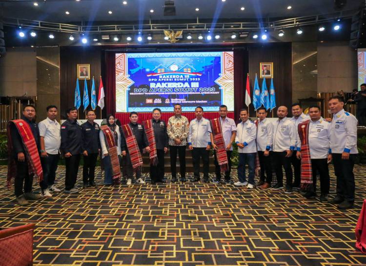 Buka Rakerda III DPD Apersi Sumut,   Ijeck Ingatkan Pengembang Perumahan Jaga Tata Ruang