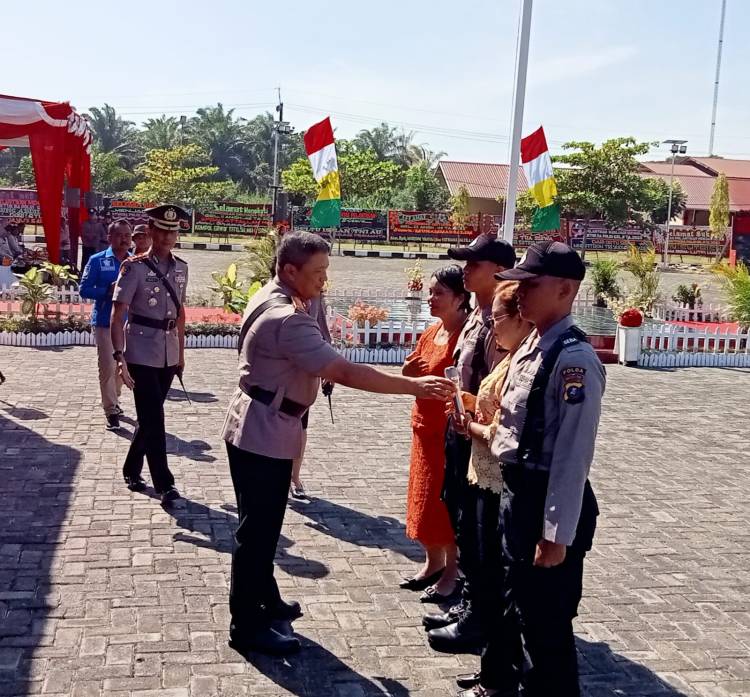 Siswa Bintara Polri Polda Sumut Gelombang II 2023 Harus Responship dan Ikhlas