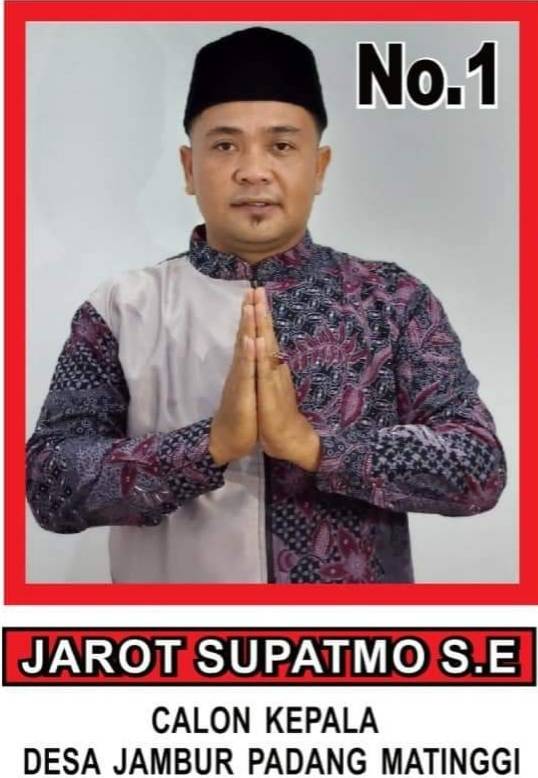 Calon Kepala Desa Milenial Ini Siap Bertarung dalam Pilkades di jambur padang matinggi