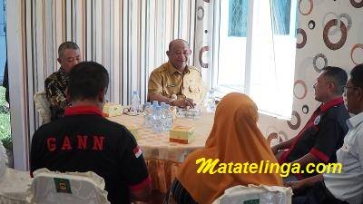 GANN Langkat Audiensi Undang Syah Afandin di Seminar Bebas Narkoba