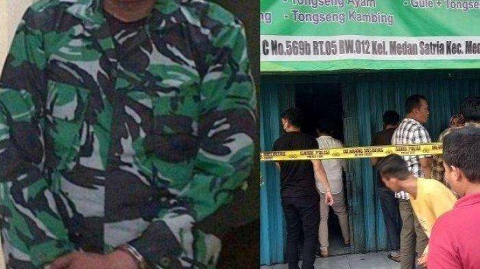 Pembunuh Tukang Sate Oknum TNI Masih Aktif Apa Tidak....?
