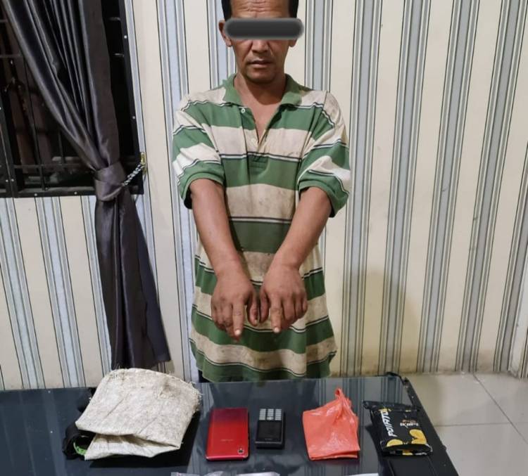 Polres Karo Gulung Pengedar Sabu