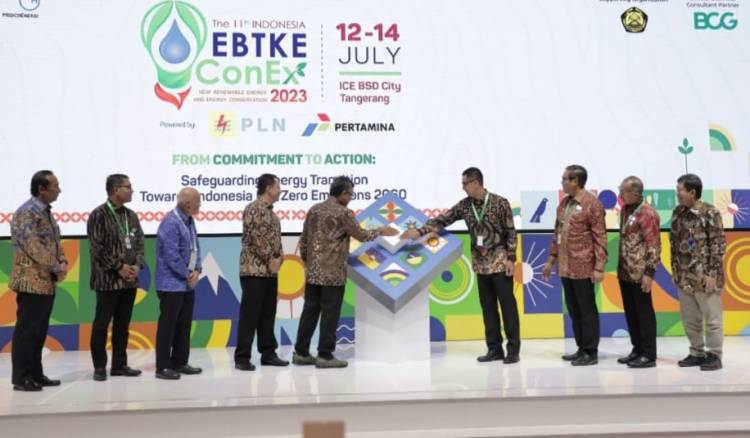 Ambil Langkah Agresif , PLN Jalin 28 Kerjasama pada EBTKE Conex 2023