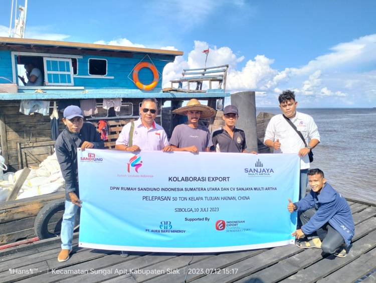 RSI Kolaborasi Pelepasan 50 Ton Kelapa Dengan CV Sanjaya Multi Artha